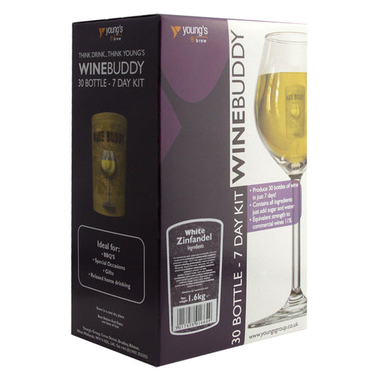 Winebuddy White Zinfandel Wine Making Kit