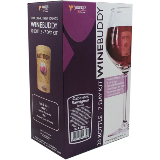 Winebuddy Cabernet Sauvignon Wine Making Kit