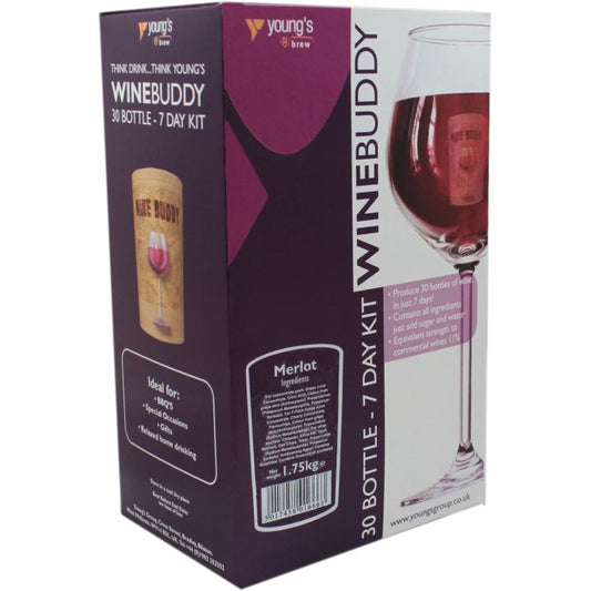 Winebuddy Merlot Wine Making Kit