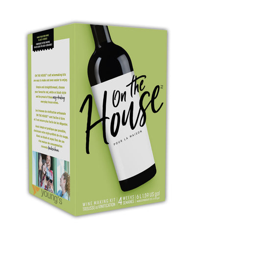 On The House Sauvignon Blanc Wine Making Kit